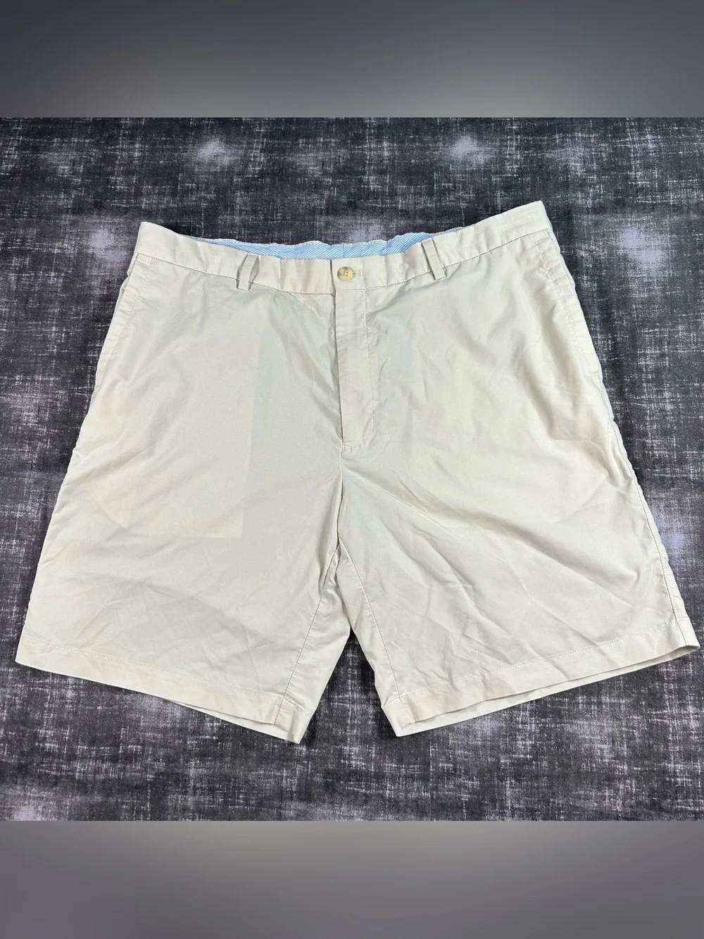 Peter Millar Featherweight Shorts Mens 38x9 Tan Active Golf Stretch Performance